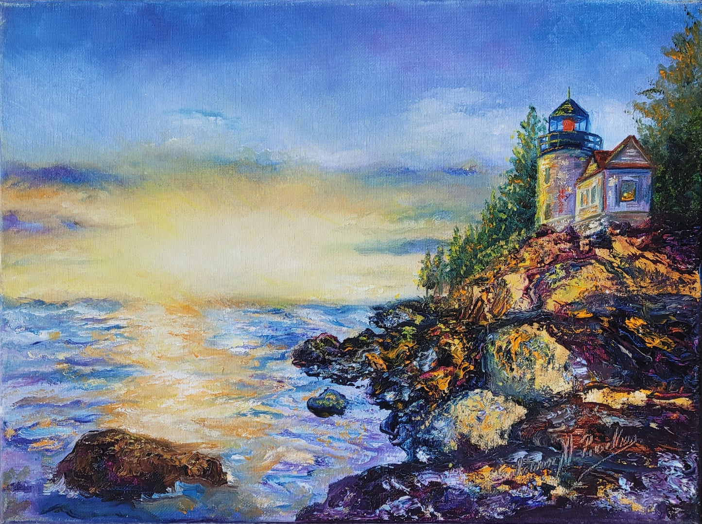 Acadia National Park | Original Oil Painting on Canvas