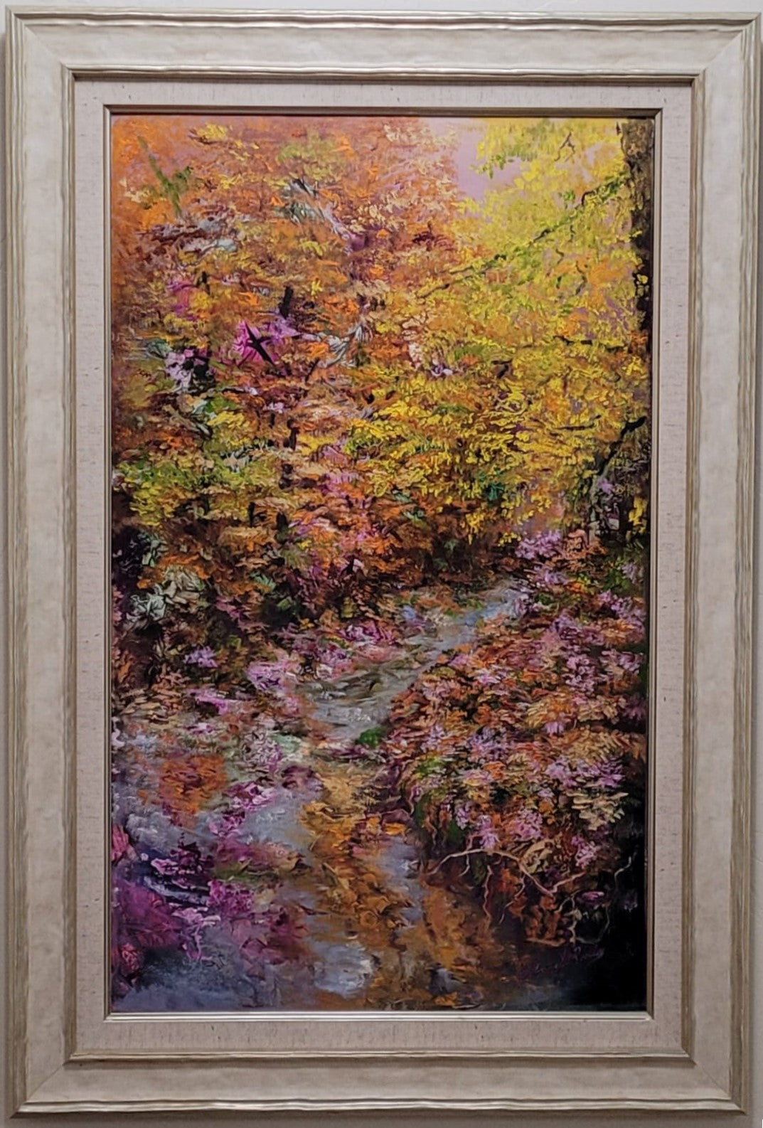 Autum Stream | Oil Painting.
