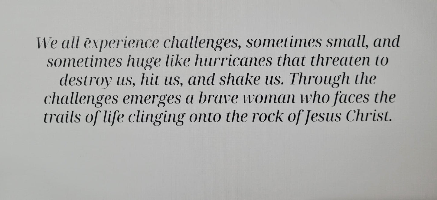 Brave Woman in the Storm | Greeting Card