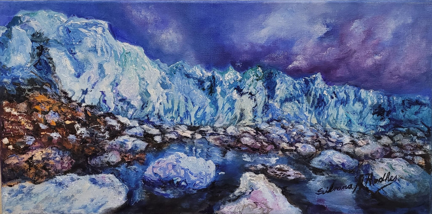 Perito Moreno Argentina | Oil Painting.