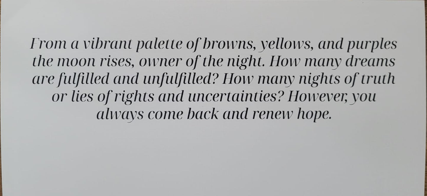 The Moon | Greeting card