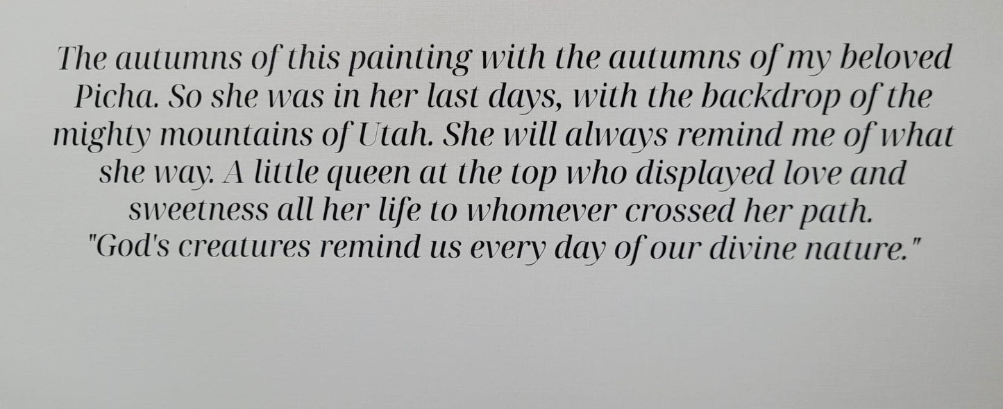 Puppy in The Meadow | Greeting Card