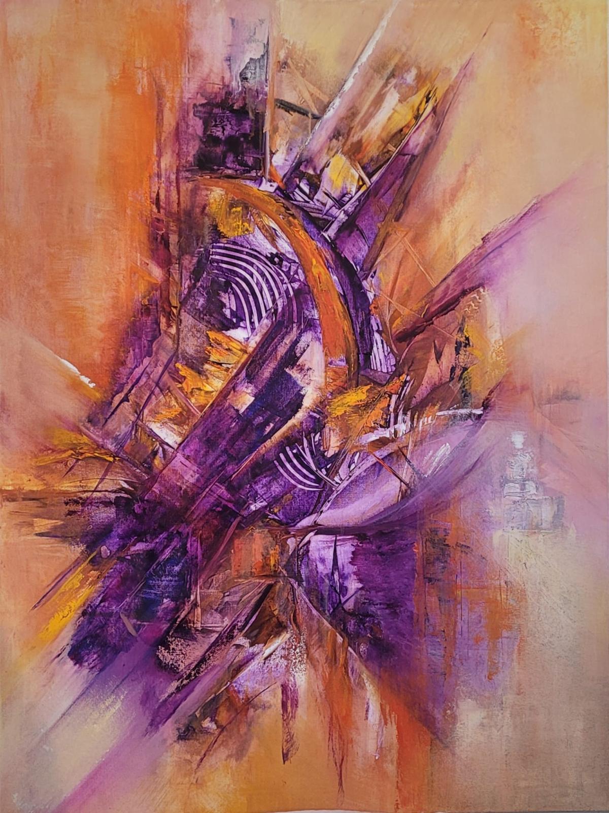 Of The Future | Oil in painting.