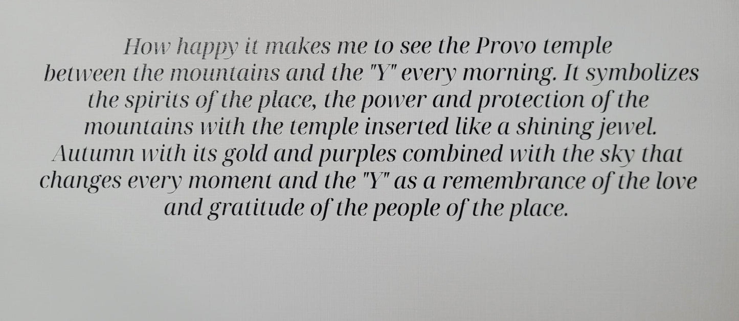 Y Mountain | Greeting Card