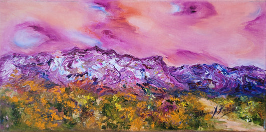 Orem Mountain Utah | Oil Painting.
