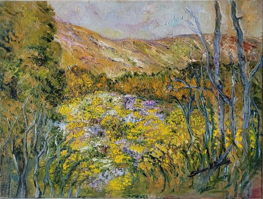 Lake in Cascade Spring | Oil Painting.