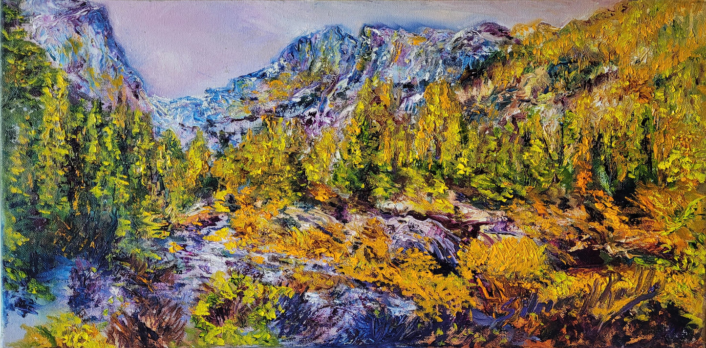 Rocky Mountain National Park | Oil Painting.