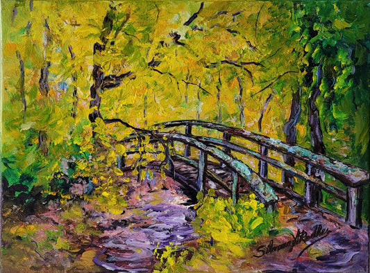 Building Bridges | Oil Painting.
