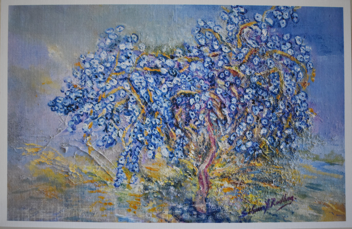 Good Luck Eyes Tree | Greeting Card