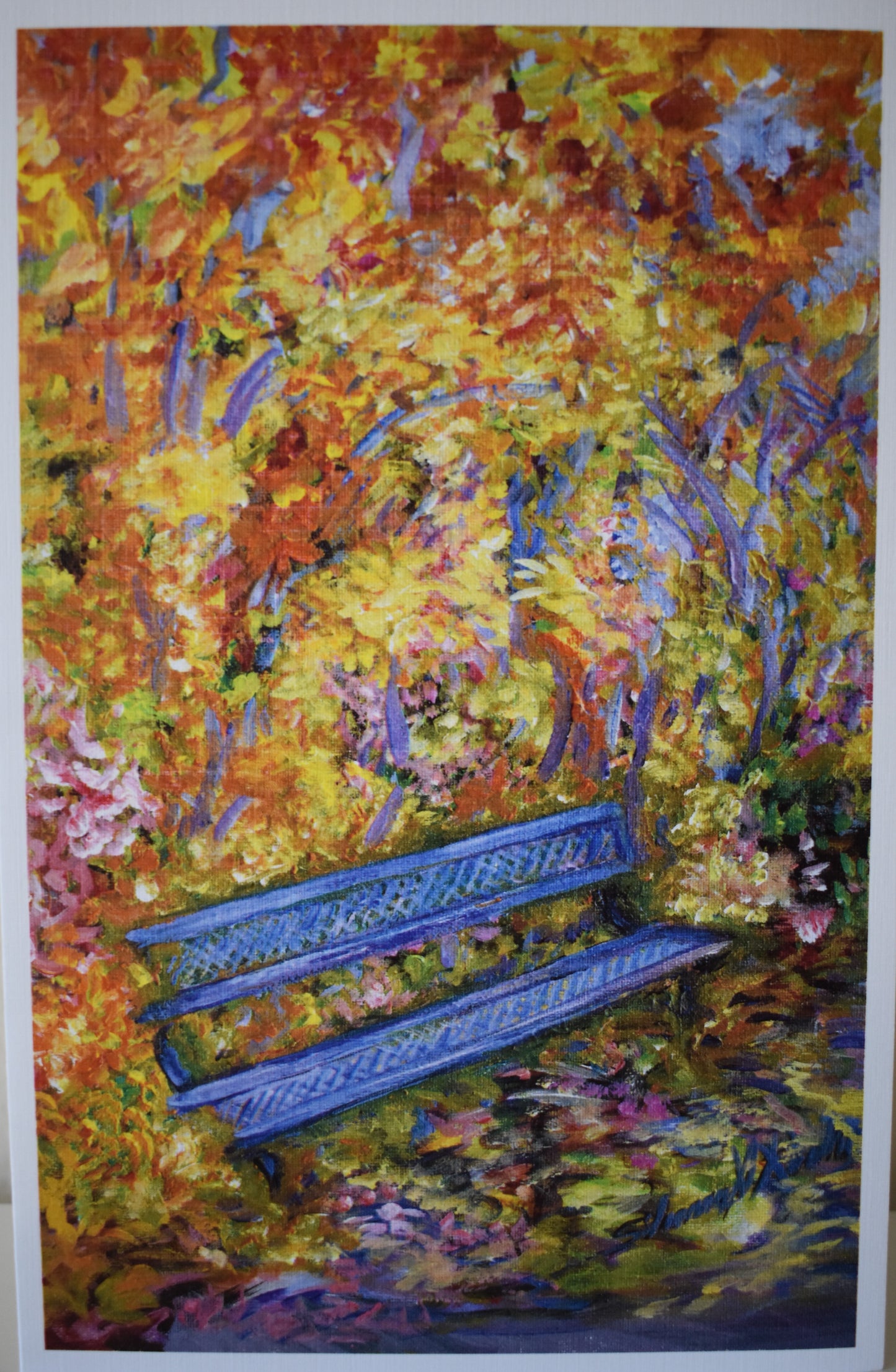 The Bench | Greeting card