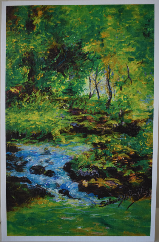 The River in Spring | Greeting Card