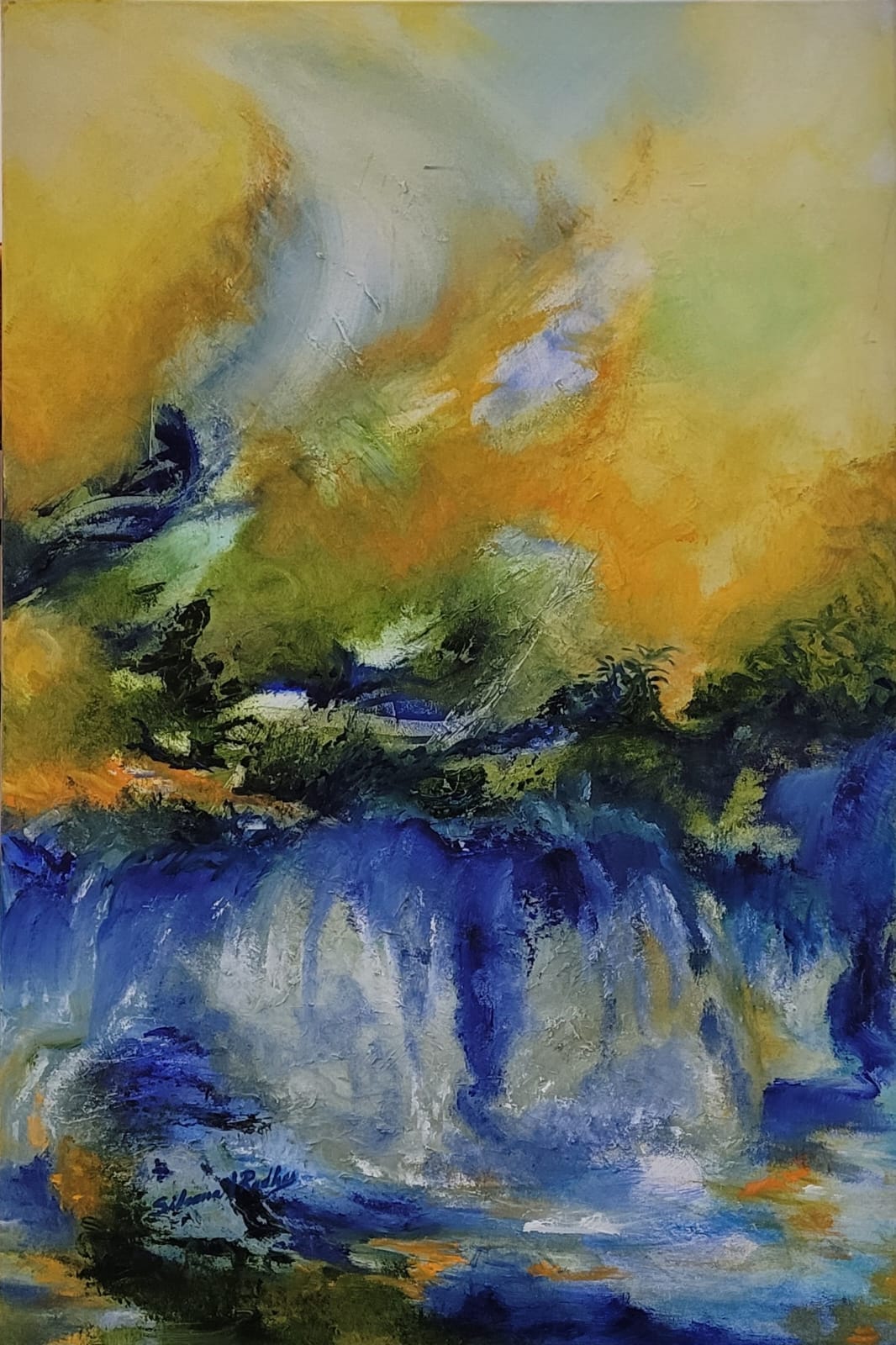 Cascada | Oil Painting.