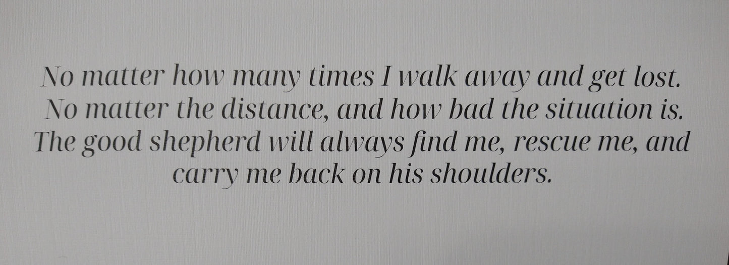 The Good Shepherd | Greeting Card