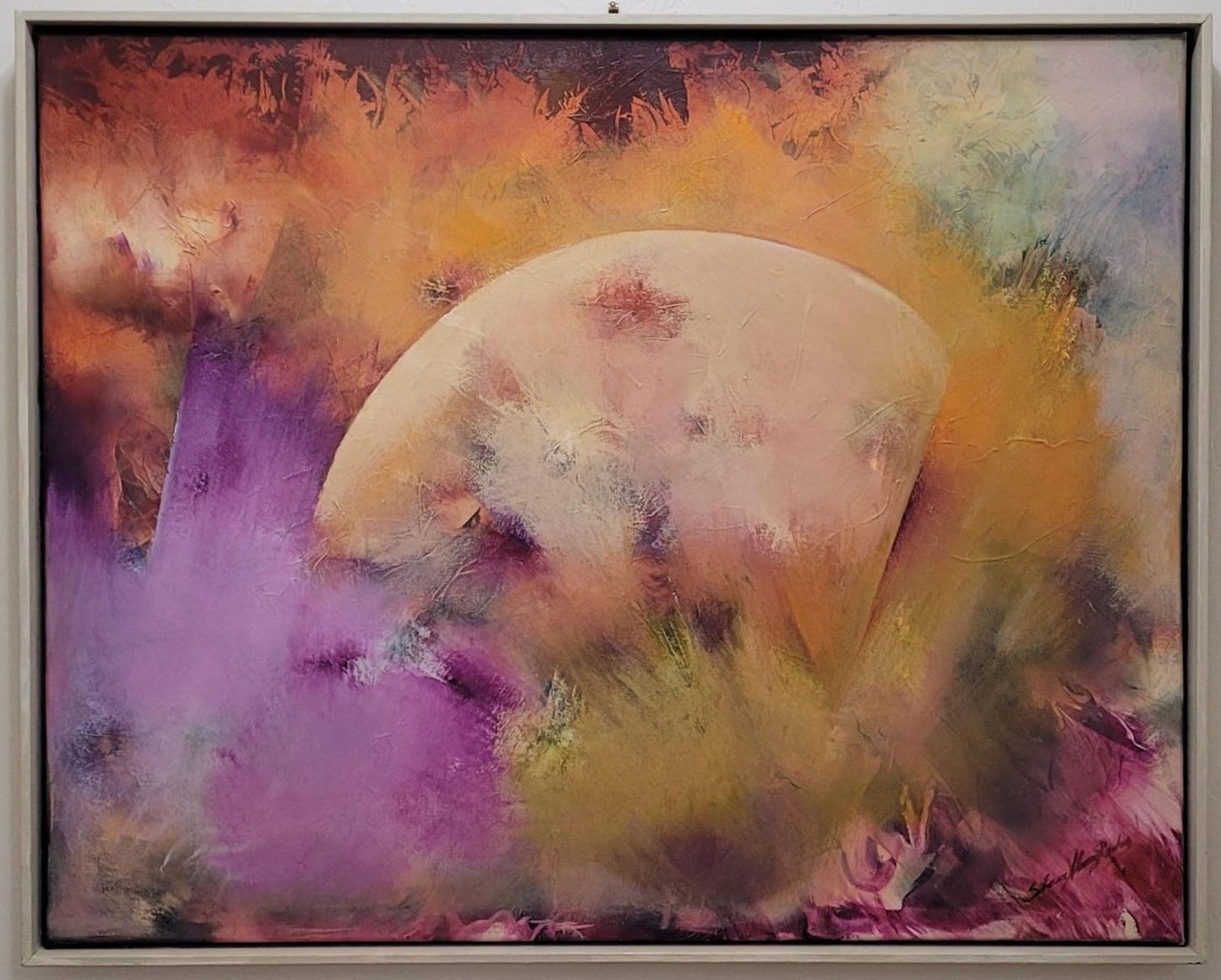 The Moon | Oil Painting.