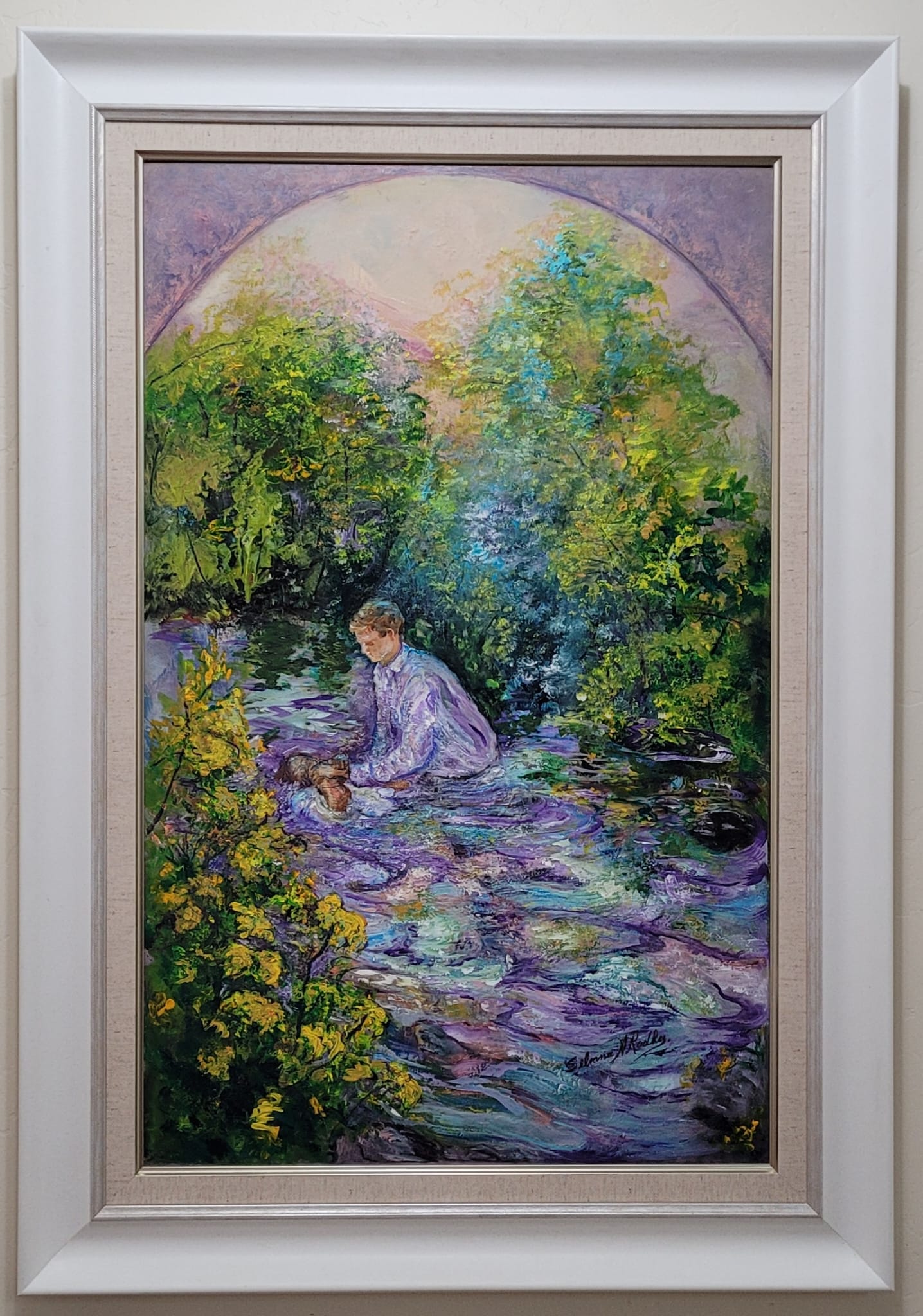 Baptism | Oil Painting.