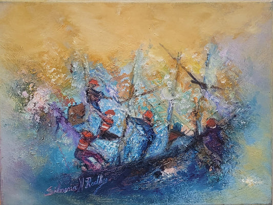 Sailors | Oil Painting.