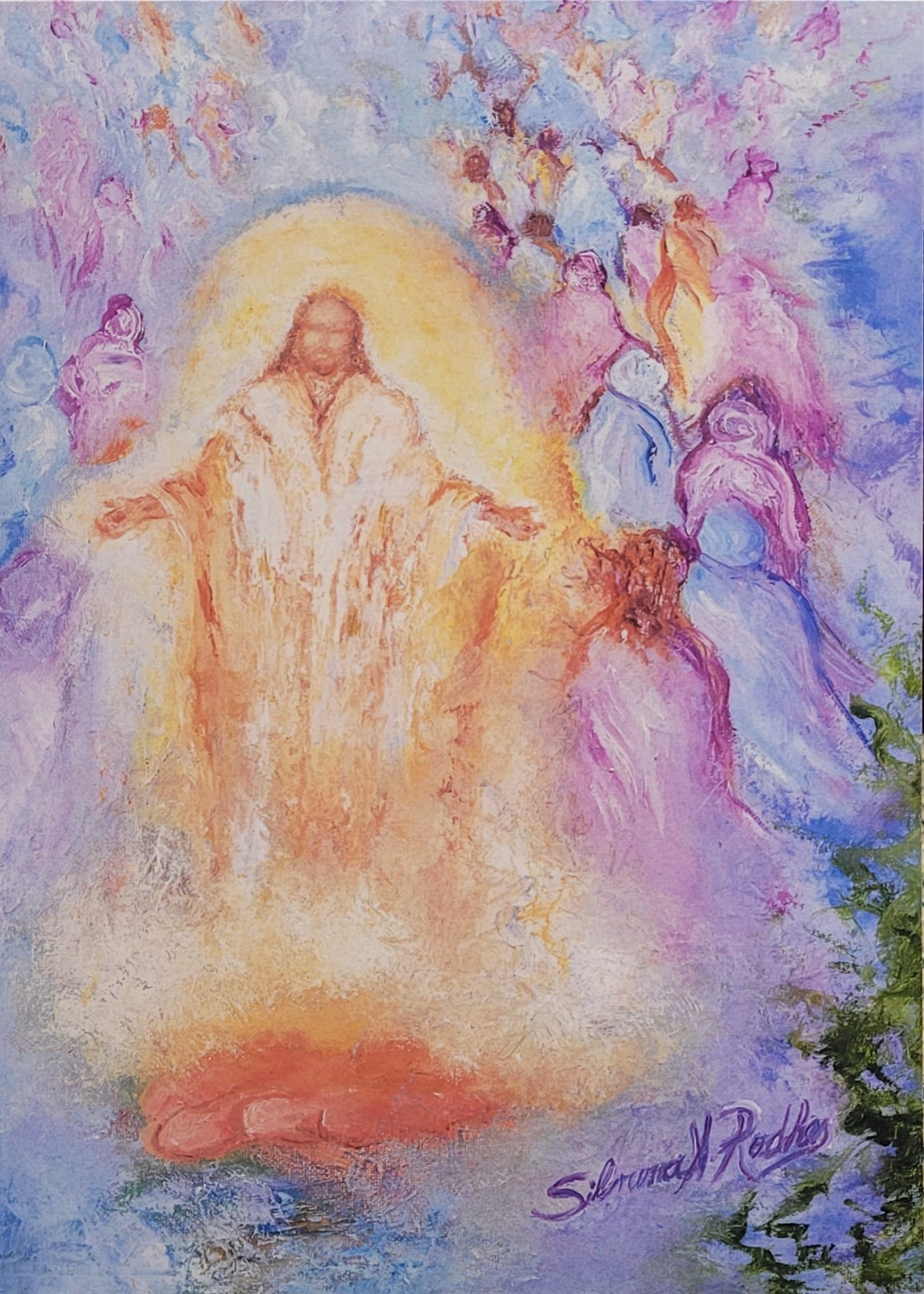 He Sent His Son | Oil painting.