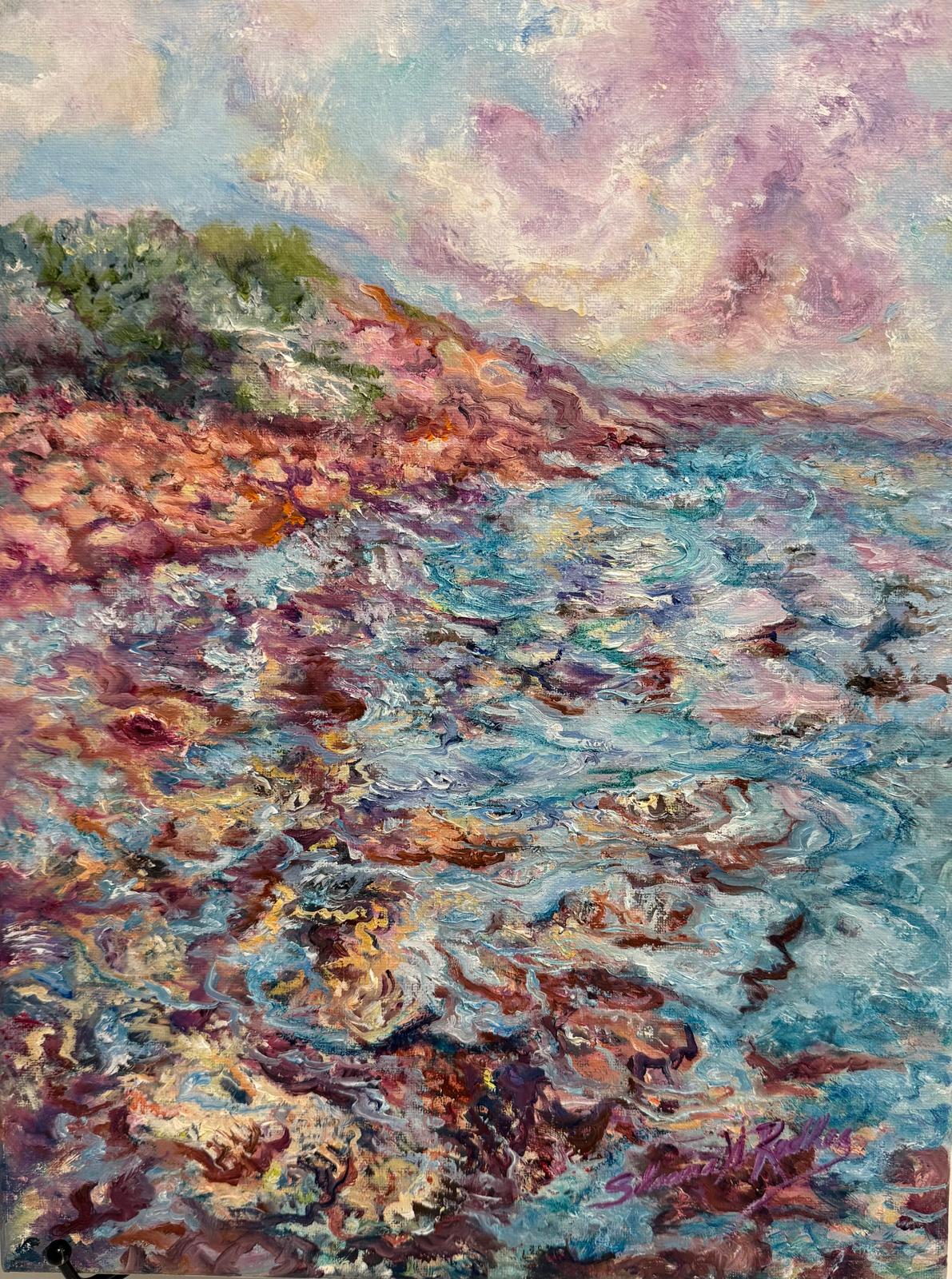 Bear Lake, Midday Light | Oil painting.